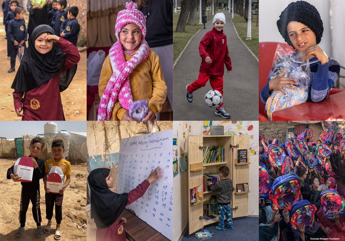 As 2023 comes to an end, we are proud to share with you that with your continues support we launched several projects throughout this year in different parts of the world. Thank you for supporting our mission! 
everydayrefugees.org/what-we-achiev…