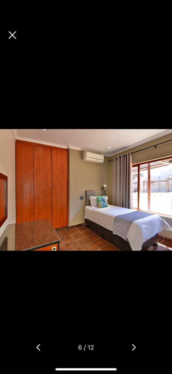 RelebogileM's tweet photo. This is what was booked via https://t.co/c7ZRC8eVJ7. It 
A 3 bedroom premium villa at Seasons Golf, Leisure Spa Resort in Harties.
What we got was nothing like this at all. https://t.co/Kk3QUsmyXg