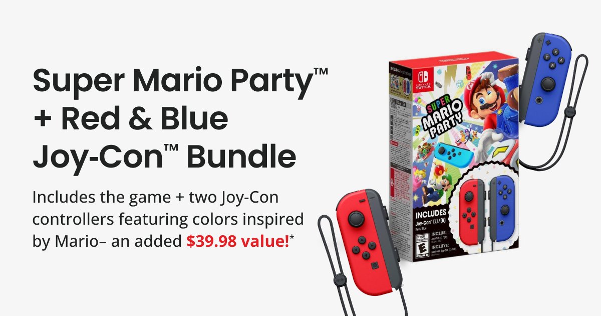 mario party inkl joy con