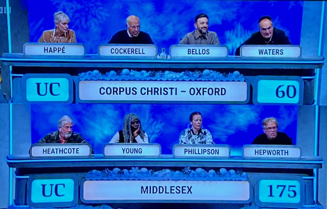 I just watched with my family the last five episodes of University Challenge on @BBCiPlayer. Brilliant victory in the final for #TeamMDX alumni. What an amazing end to 2023 @MiddlesexUni! @mdxuninews @MDXbet @MDX_BusAndLaw @MDX_LSI @MDXSAT @MDXCAPE @MiddlesexDubai @CEEDRmdx