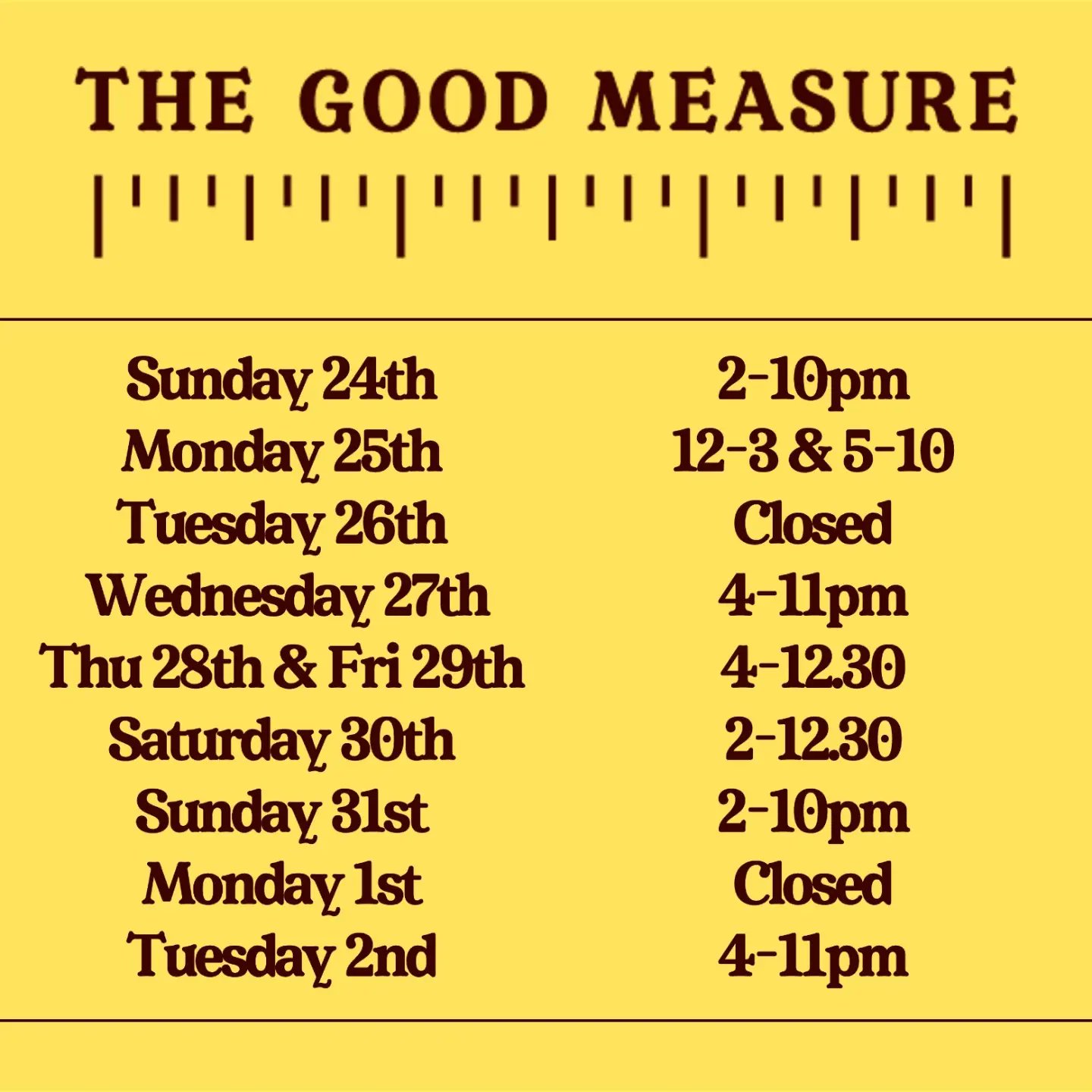 The Good Measure (@TheGood_Measure) / X