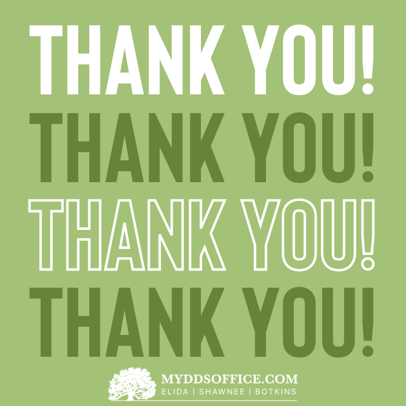 NWDentalCenter's tweet photo. We just want to take a moment and say THANK YOU! Thank you to our clients, staff, and family for another awesome year!

#NorthwestOhioDentist #LocalDentist #HealthySmiles #ChildernsOralHealth #PreventativeOralCare https://t.co/HVnNi9GvXQ