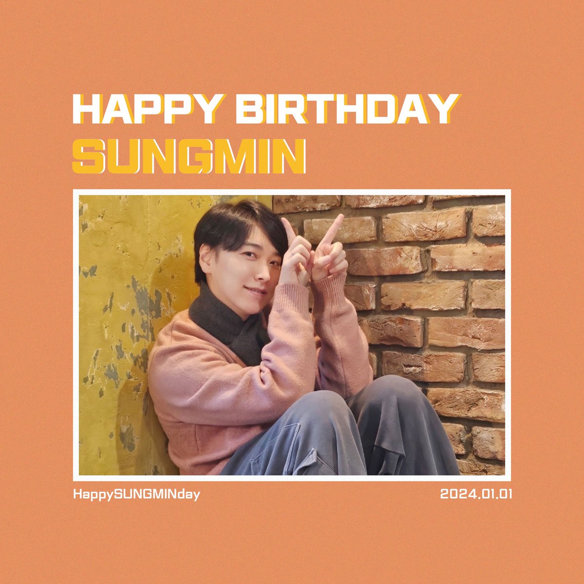 #HappySUNGMINday 🎂

240101 #성민 #SUNGMIN