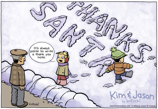 escapeadulthood's tweet image. Happy Sunday Adultitis Fighters!

#thanks #thankyounote #sundayfunnies #kimandjasoncomics #artistJasonKotecki