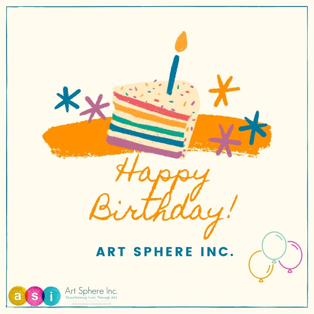 Art Sphere Inc. is turning 26! To celebrate we are reminiscing on the work we've done in our communities in the past years, grateful to continue to have the opportunity to be involved in the creative and educational development of our students! More here: artsphere.org/blog/asi-bulle…
