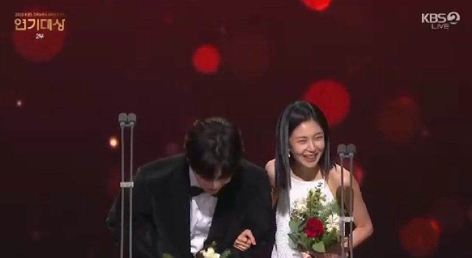 #KBSDRAMAAWARDS2023 #2023KBSDramaAwards  Best Couple Award (2)
#AhnJaeHyun #BaekJinHee #TheRealHasCome