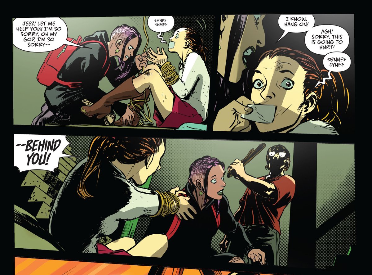 'AGH! Sorry, this is going to hurt!' - Buffy the Vampire Slayer #10