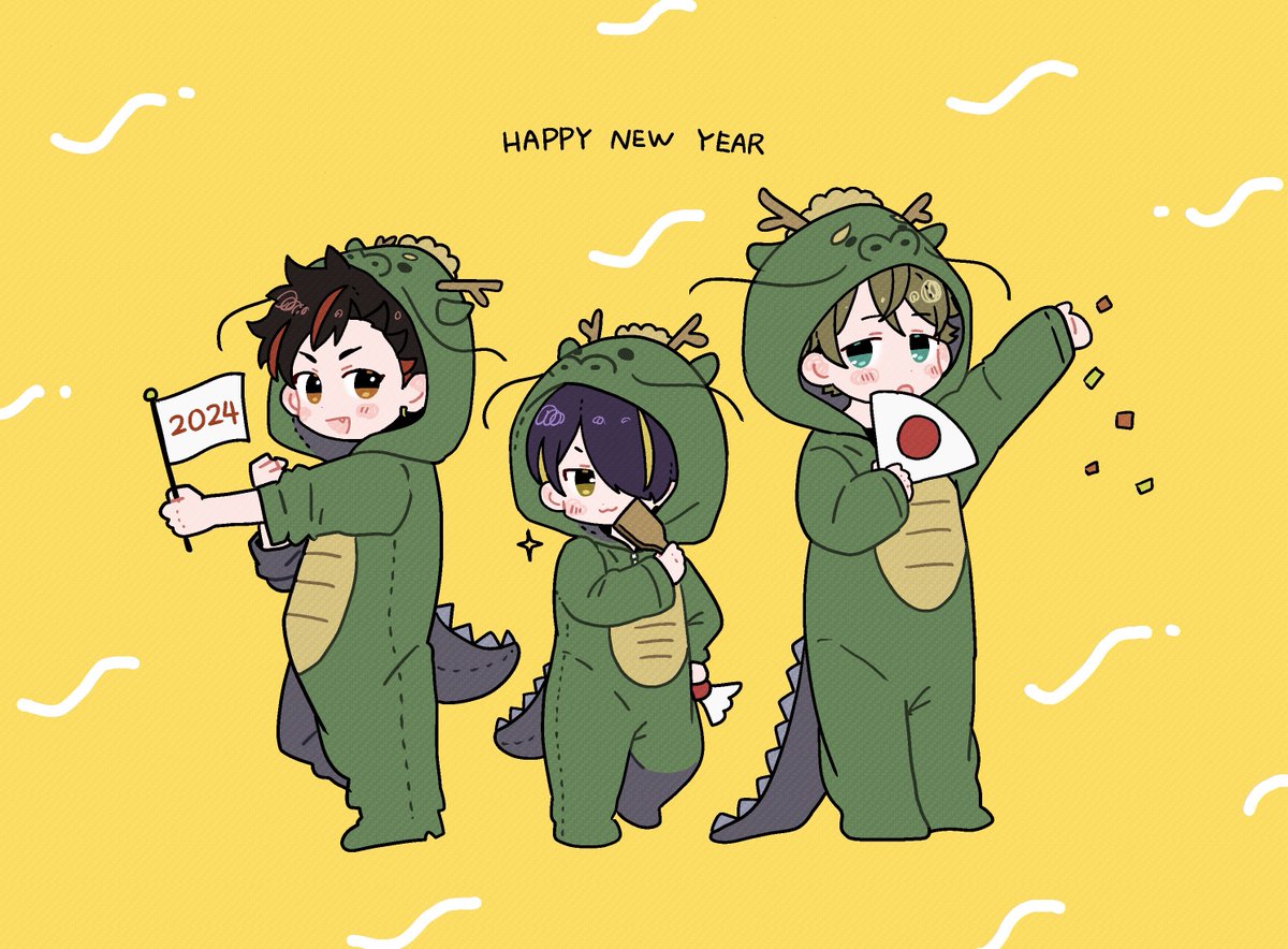 08hinata18's tweet photo. あけましておめでとうございます🐉 https://t.co/WG79y3fw1D