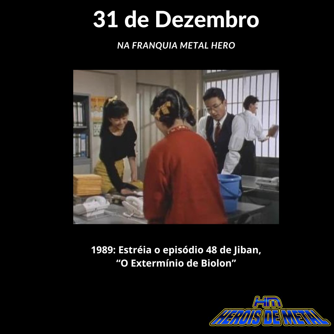E no último dia do ano quem diria que existiria um episódio de ano novo na franquia. Jiban vem pra finalizar esse ano e eu só tenho a agradecer. Aqui a gente tem crescido de pouquinho, mas com carinho. Agradeço a Deus pela companhia de todos e desejo um ano magnífico em 2024.