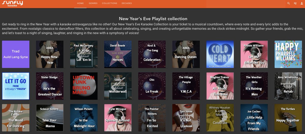 sunflykaraoke's tweet image. Happy New Year from Sunfly. Check out the NYE Playlist on our app; Desktop and iOS/Android sunflykaraoke.app/collections/ne… sunfly-karaoke.vods.co.uk #HappyNewYear #HappyNewYear2024 #NewYearsParty #karaoke