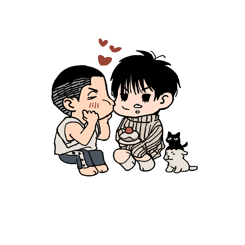 JIDOL_dol's tweet photo. 우성태웅 커미션 작업했습니다!! 해피버스데이띠웅🎂 https://t.co/8MB9lvPer7