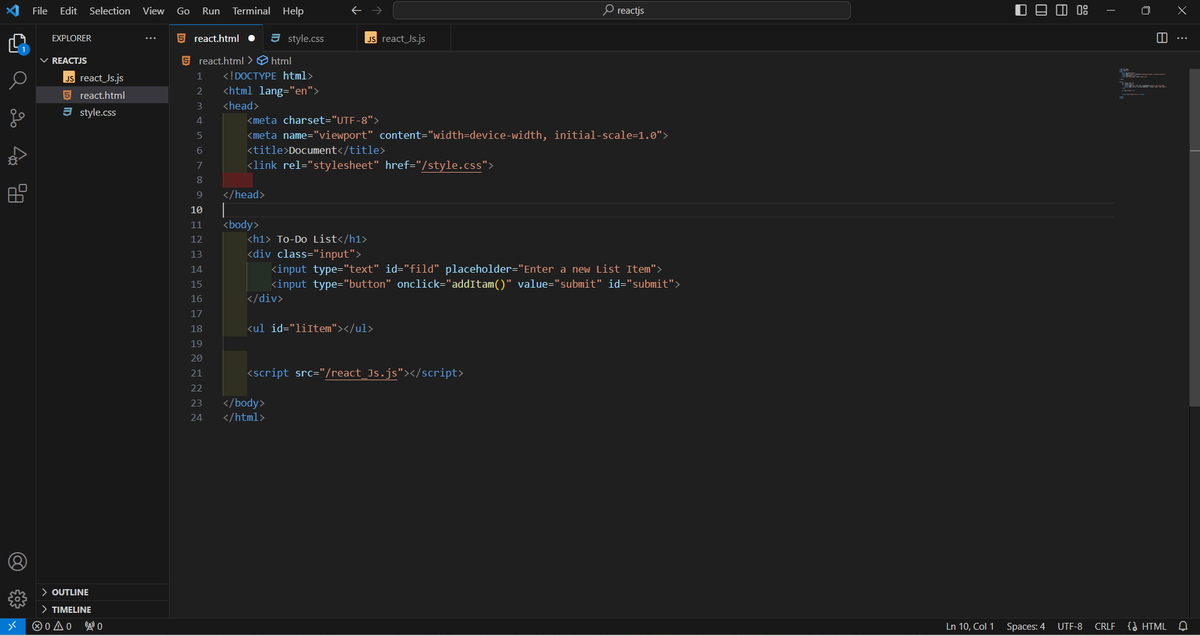 iam_rajankumar's tweet photo. Day 35 of #100DaysOfCode #codeWithJSK Today I created a to-do list using HTML, CSS, and JavaScript #javascript #css #HTML https://t.co/GlzuKKsFYS