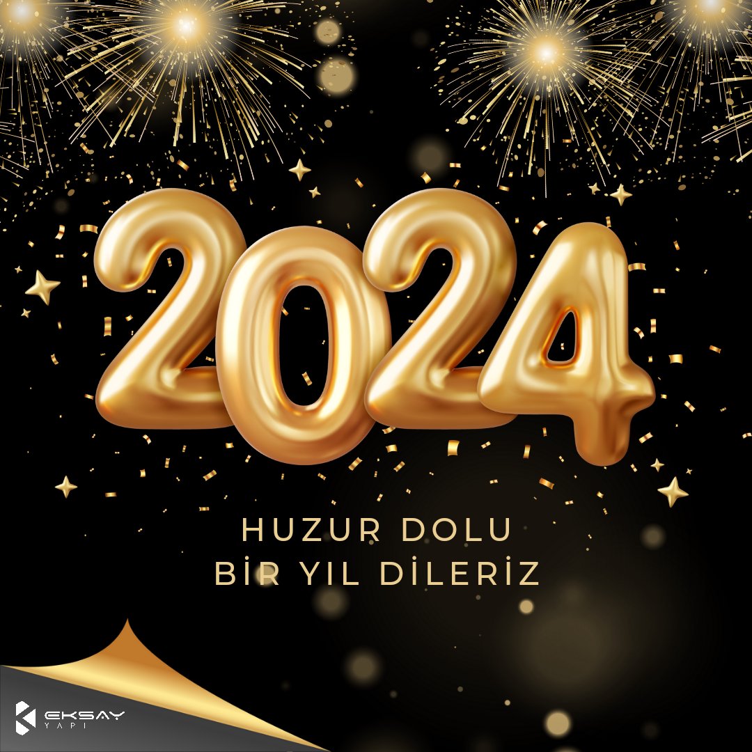 Aziz Milletimizin huzur dolu bir yıl geçirmesini dileriz #2023 #2024