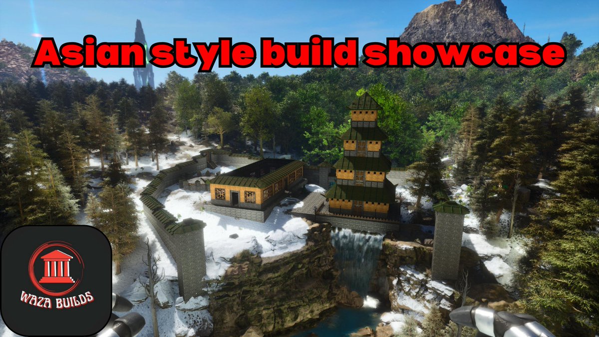 Asian style Base build, built on Vengeance Ascended server on Ark Survival Ascended
 video link: youtu.be/XHzgZWEKwrY?si…
#ps5 #arkbuilds #arksurvivalascended #arksurvival #arksurvivalevolved #arkbuilding