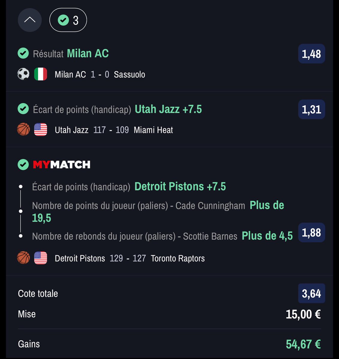 MarvelHulk38's tweet photo. @dingofoufou @JPronos23 J ai pris mon bet personnel https://t.co/7i9nzkaMuX
