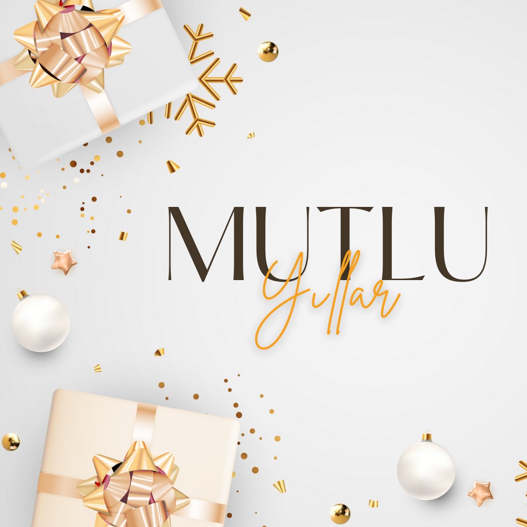 Yeni yılınız kutlu olsun!