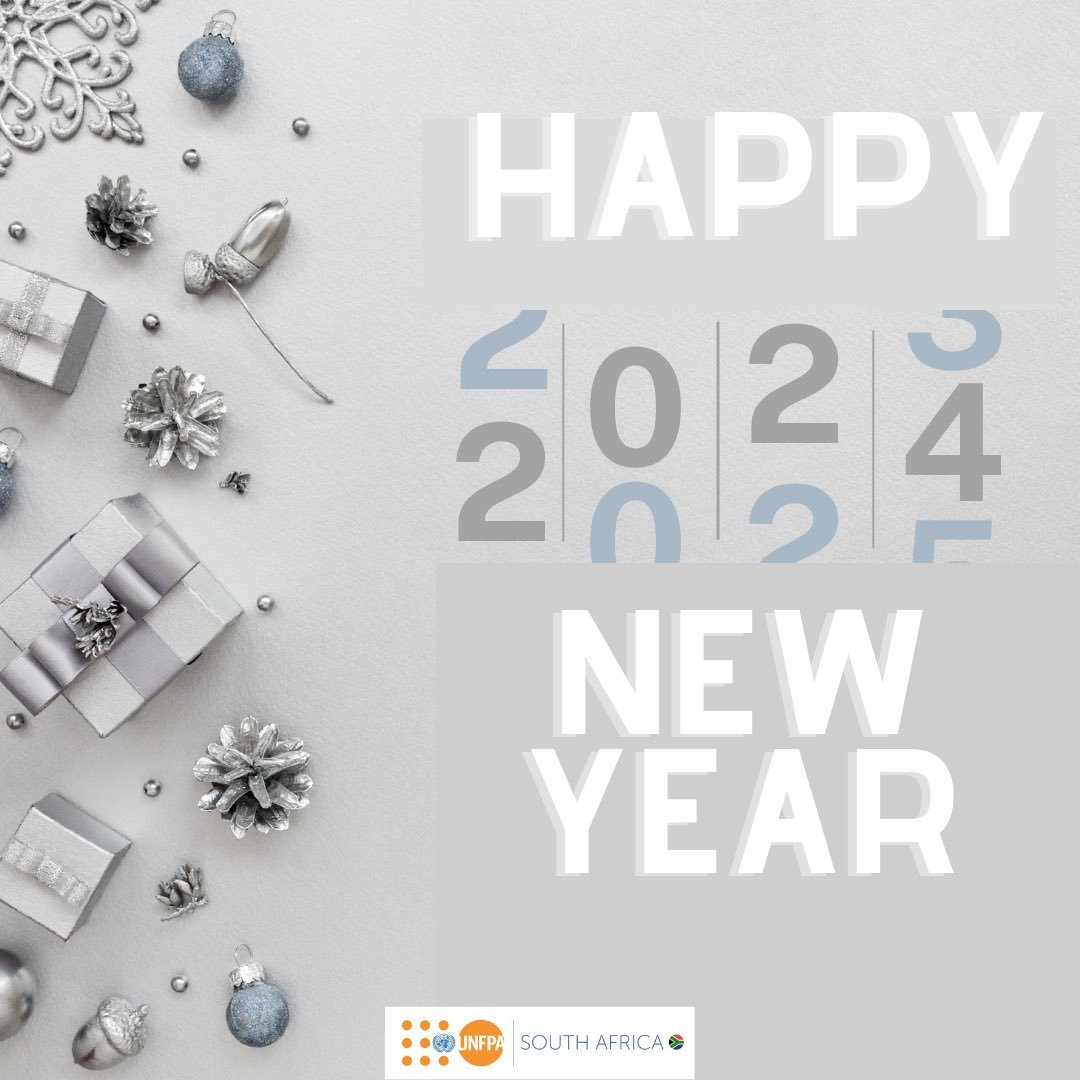 UNFPASA's tweet image. 🎉✨ Cheers to a new year year of driving impact and creating a brighter future together. 🌍
Happy New Year from @UNFPASA!
#2024 #2023 #SDGGoals #GlobalGoals