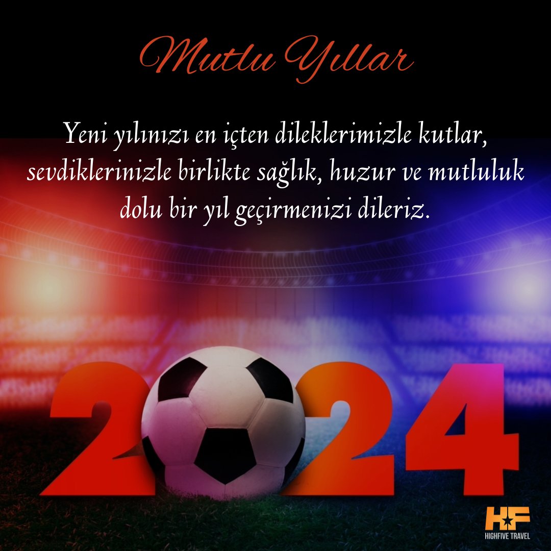 Yeni yılınızı en içten dileklerimizle kutlar, sevdiklerinizle birlikte sağlık, huzur ve mutluluk dolu bir yıl geçirmenizi dileriz.

HighFive Travel Ailesi

#YeniYıl #Yılbaşı #2024