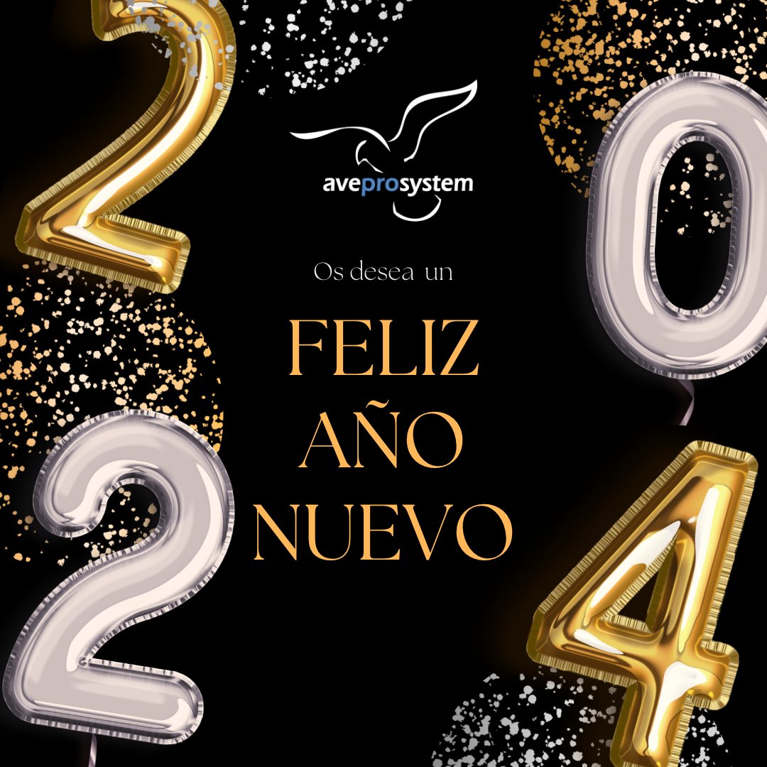 Aveprosystem's tweet photo. ¡¡ Feliz Año Nuevo !!
#felizanonuevo2024 #sistemasantipalomas #sistemasantiaves #administradoresdefincas #comunidaddepropietarios #pinchosantipalomas https://t.co/Fgp6uDONXI