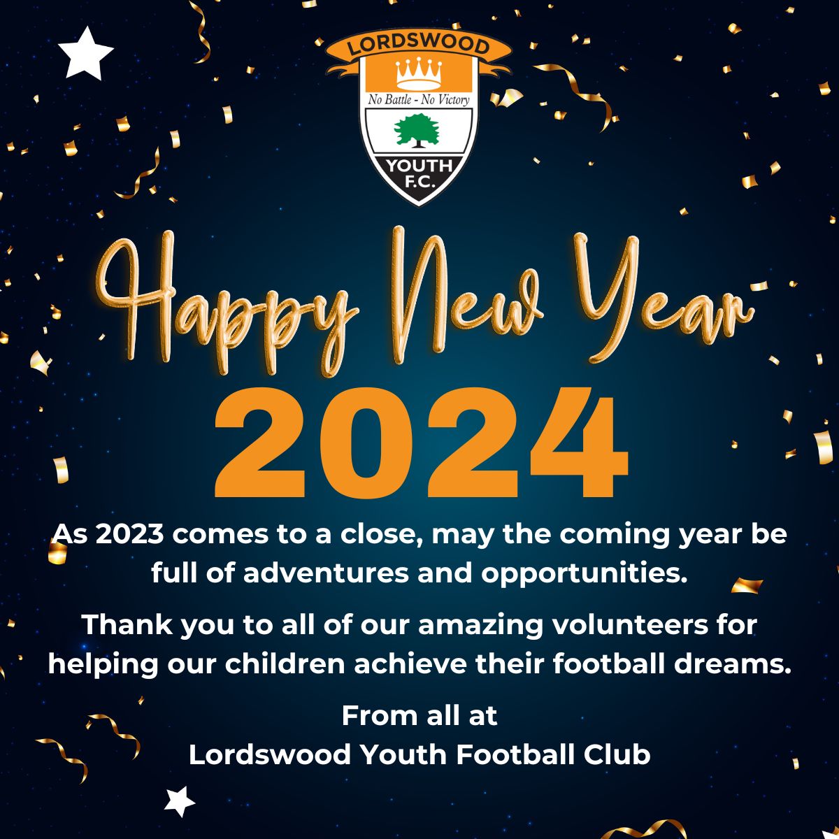 Lordswood Youth Football Club (@lordswood_youth) on Twitter photo 2023-12-31 11:30:21