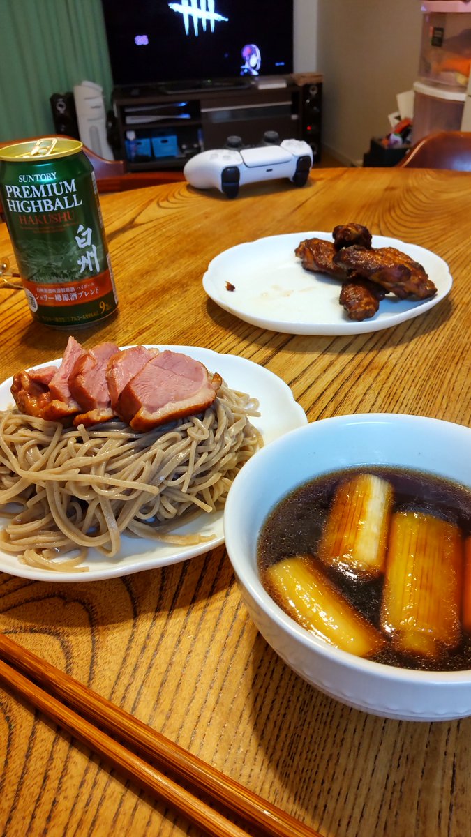 おせちの仕込みも終了！
ご褒美🏆鴨せいろ🌅