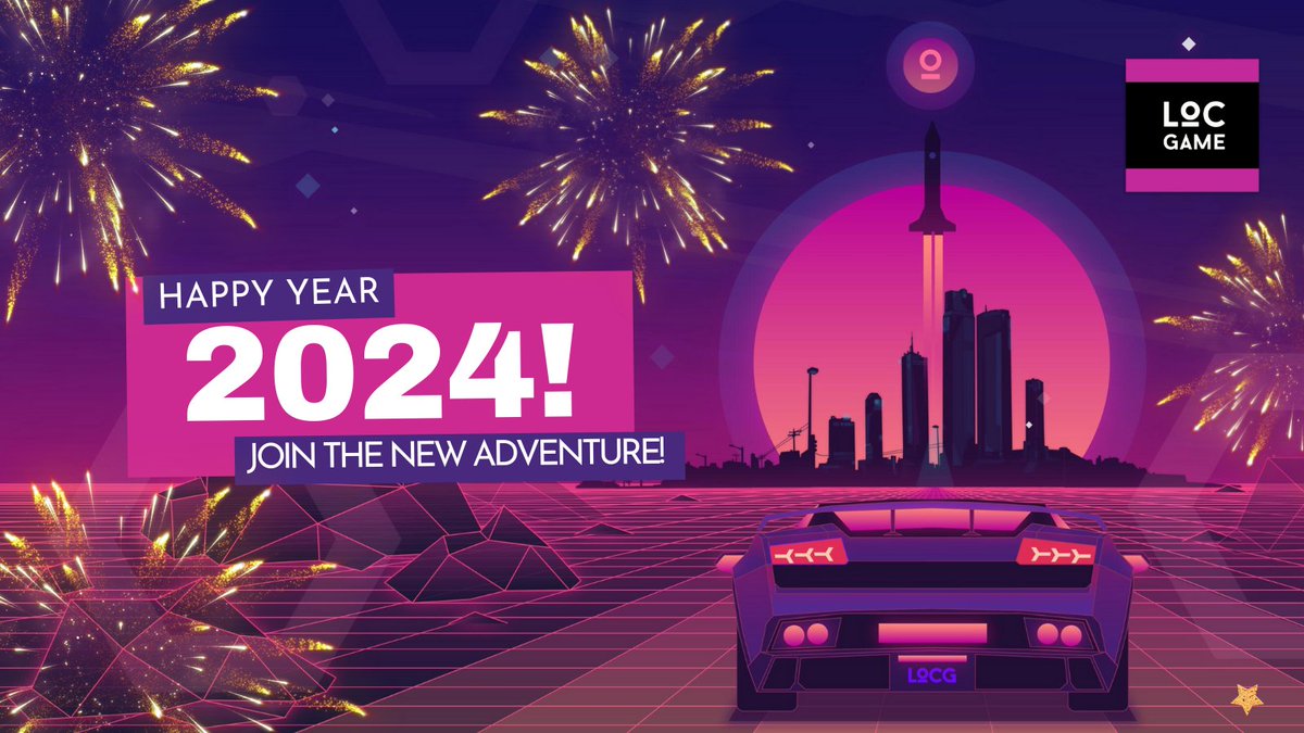 LOCgameio's tweet photo. 🎆✨ Happy New Year 2024! ✨🎆 #LOCGame https://t.co/oiR3uuIPol