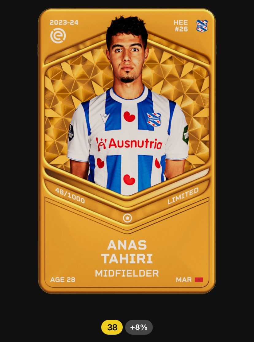garaf007's tweet photo. GIVEAWAY SORARE
ANAS TAHIRI
RT ♻️
Like ❤️
Et RT le tweet en dessous 
Tirage au sort aux 250rt dans le tweet d en dessous 
#Giveaway #giveaway #sorare #football #nft https://t.co/42d4BEAOlE