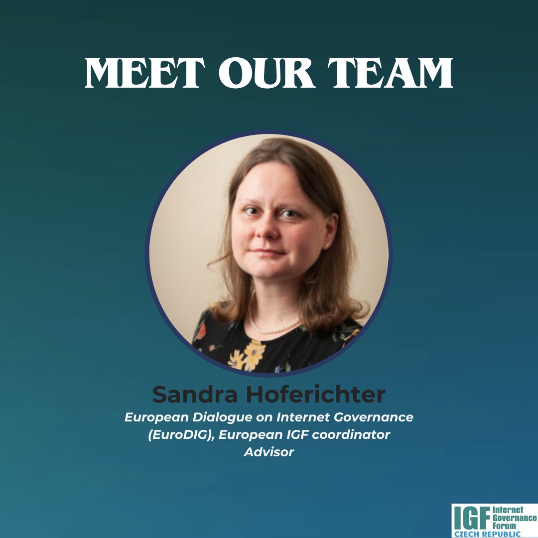 🌟 Thrilled to introduce Sandra Hoferichter, Secretary General of #EuroDIG, the European #IGF 🇪🇺. With her extensive journey in #InternetGovernance, Sandra is a valuable advisor to our team. Former #ALAC representative at @ICANN, her commitment enriches our efforts. 🙏🏻🚀