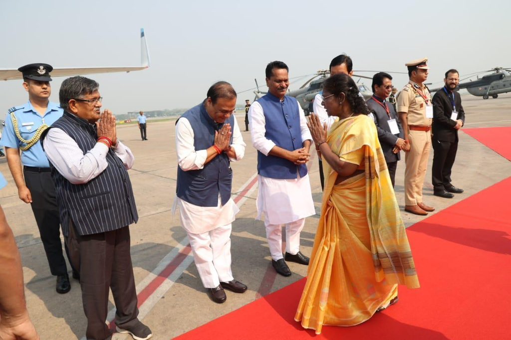 CMOfficeAssam's tweet image. 2023 was an iconic year for peace and progress in Assam. 

Memorable images of visits by eminent leaders. 

A Thread

1/5