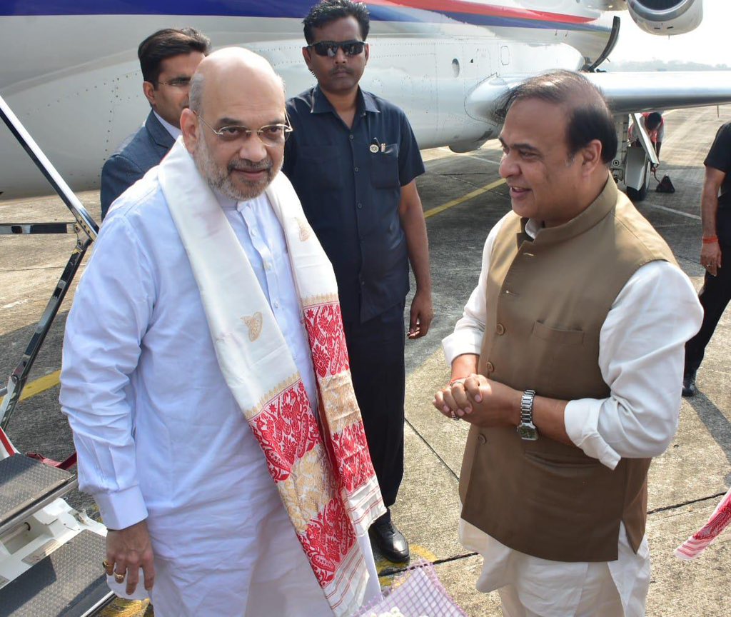 CMOfficeAssam's tweet image. 2023 was an iconic year for peace and progress in Assam. 

Memorable images of visits by eminent leaders. 

A Thread

1/5