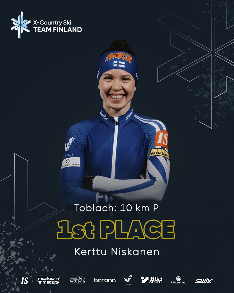 Tour de Ski, Toblach 🇮🇹 | KERTTU NISKANEN on päivän ykkönen 🔥🔥🔥 Mikä tapa päättää tämä vuosi!

Onnea Kepa!🥇

#hiihto #xcteamfin