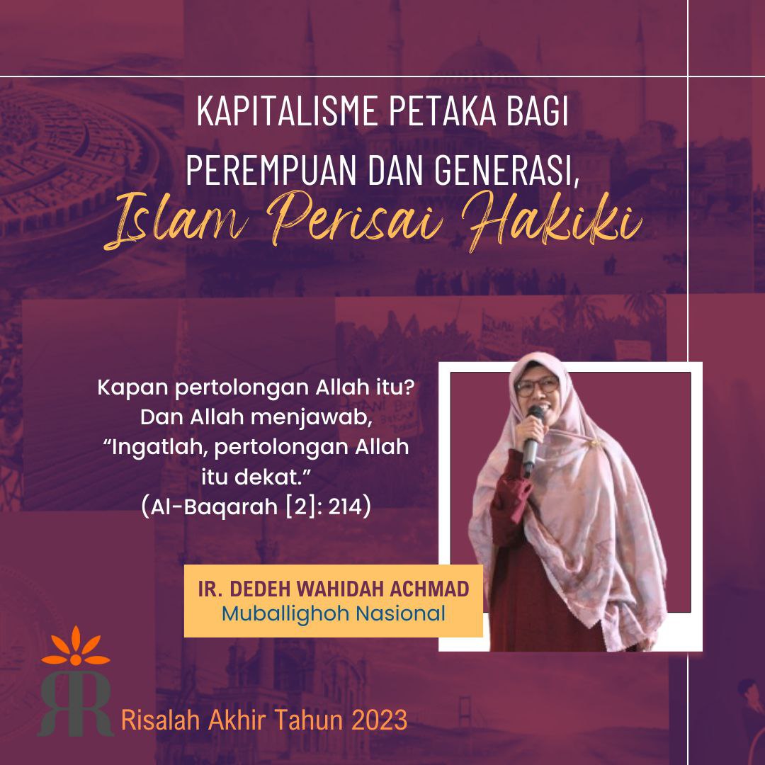 hayatizahrul8's tweet photo. #KapitalismeSengsarakanUmat
#KhilafahPerisaiHakiki
#IslamSolusi
#KhilafahPerisaiHakiki https://t.co/NDLcuI0FFx