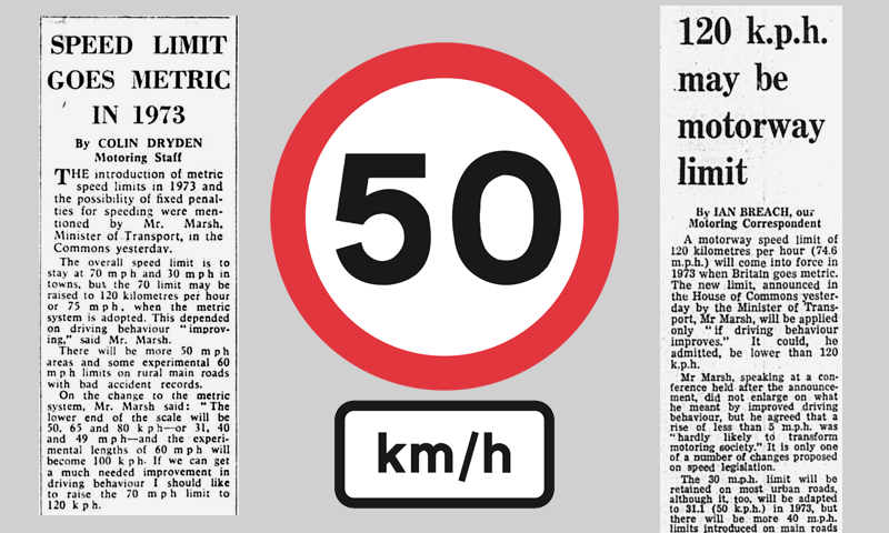 As we mark another #newyear in our glacially slow #metrication process with a pint of Champagne, we recall speed limits were due to go metric 50 years ago, in 1973 ukma.org.uk/the-case-for-c…