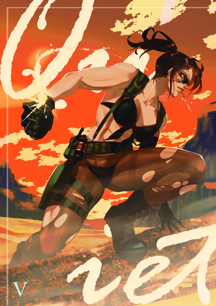 i actually am stupid and only noticed that i posted the wrong version a day  later KHHH #MGS #MGSV #MetalGearSolid #メタルギア, image size:847x1200