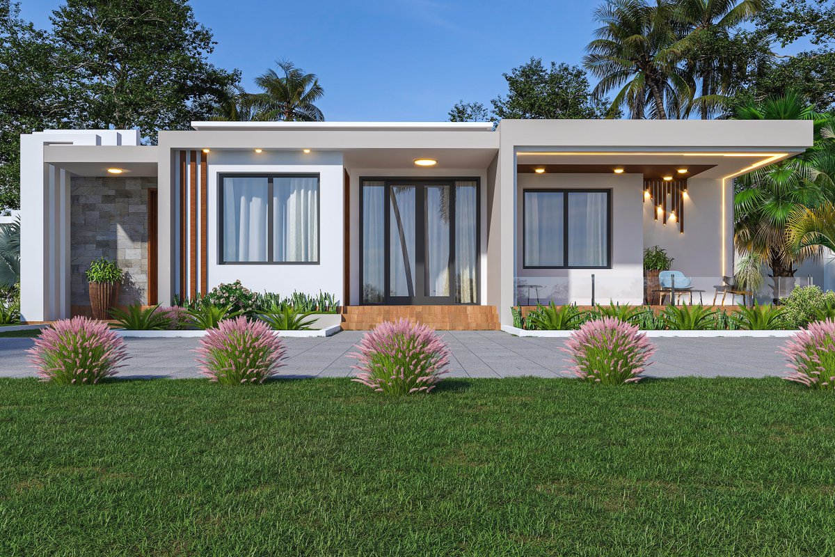 RomanEngineers's tweet image. Servant Quarter project: with open lounge, 2 bedrooms, Guest toilets, outdoor kitchen, outdoor store, and laundry 

Call ☎️ us to +255625105310 or dm for project delivery