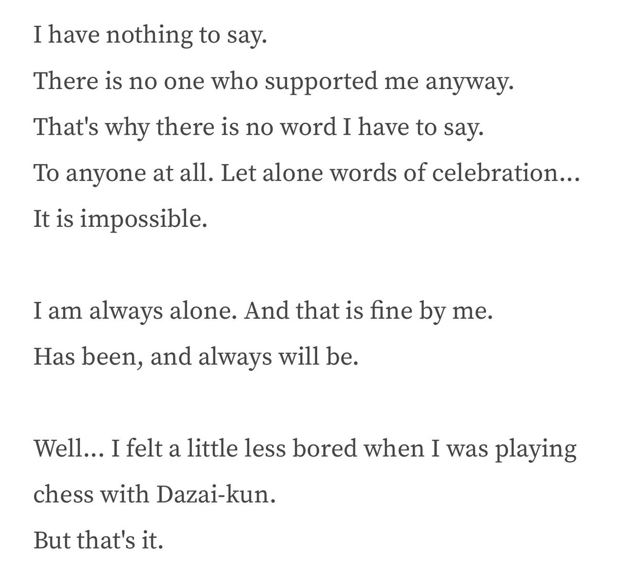 Popopretty1's tweet image. Fyodor's letter

(He mentioned celebration becuz this letter was given out on the occasion of the manga's 10th year anniversary)

I don't have the card but someone has kindly shared it in the tweet below.