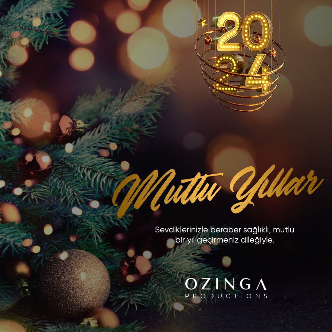 Mutlu Yıllar! 🎄🥳❤️