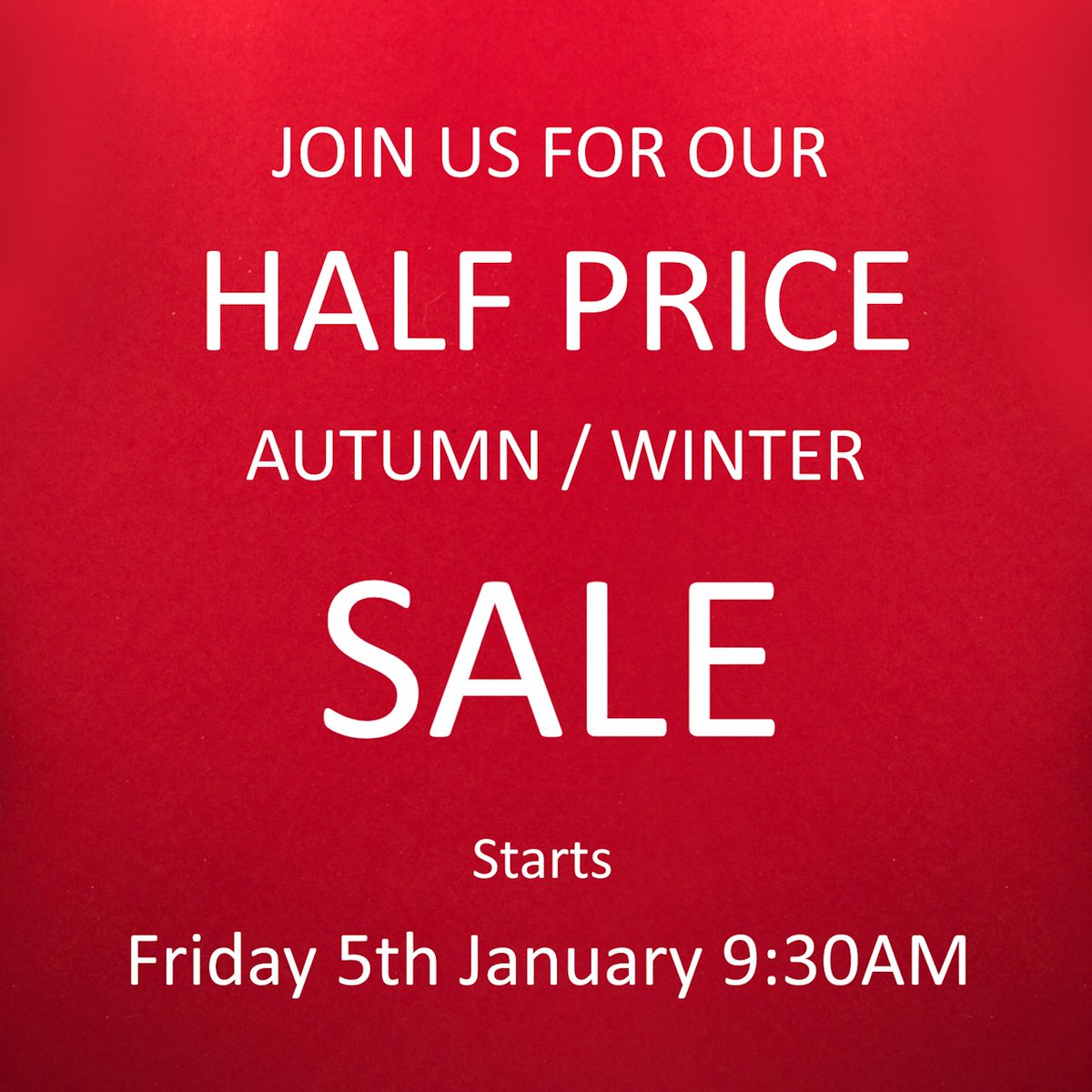 folliesoftarp's tweet photo. Sale starts Friday 5th January! https://t.co/BuWf3tPMNA #tarporley #sale #clothes #fashion #shopindependent #shoplocal https://t.co/ZFYHtxJ5T7