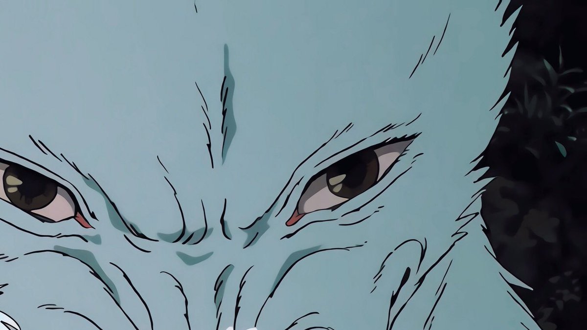 anime_'s tweet photo. Princess Mononoke (1997). https://t.co/FwU3YDQ3IO