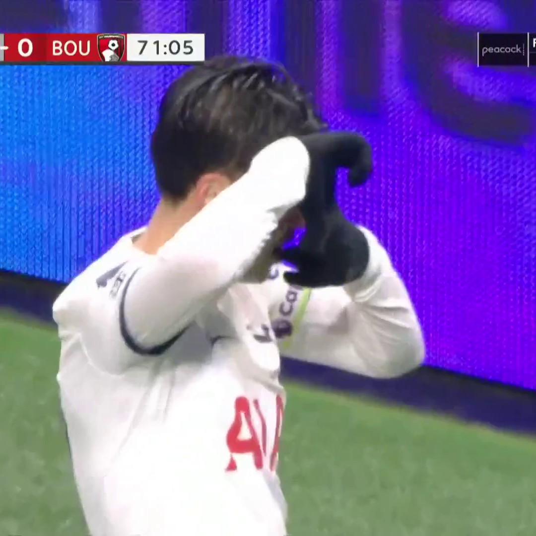Heung-Min Son doubles Spurs' lead in rainy North London! 🌧📺 @USANetwork