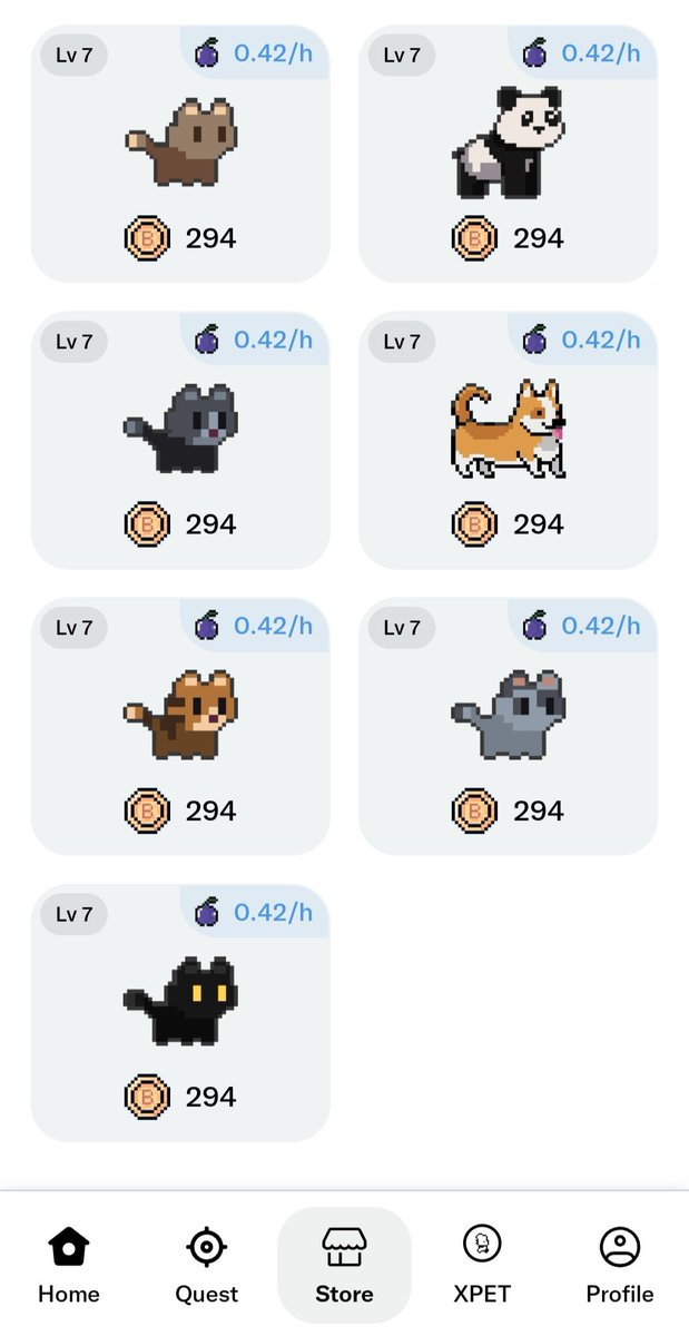 #GiveawayNewyear2024 NFT #XPET level 7 yang bernilai 294 $BPET ! 📈😺🐼

1️⃣ Like &amp; Retweet 
2️⃣ Komen #roadshowblockchainmalaysia
3️⃣ follow <a href="/BicaraKrypto/">Bicara-Krypto (multichain)</a>

Jika post ini dapat engagement yang tinggi, saya akan keluarkan details giveaway dia! 🚀👀 

Stay tuned.