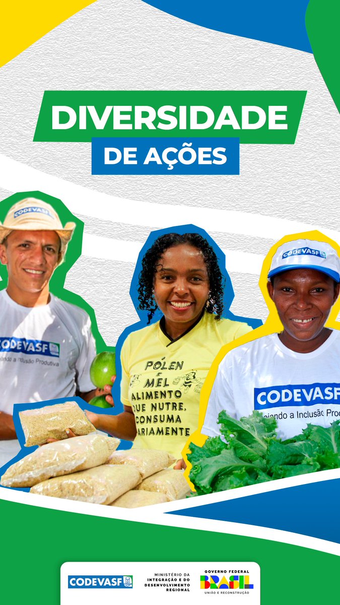 codevasf's tweet image. DIVERSIDADE de ações para segurança hídrica, empregos na agricultura, e desenvolvimento sustentável. De infraestrutura a revitalização ambiental, construímos um futuro próspero e sustentável para todos os brasileiros em 2023. 💧🌾🌍✨ #Codevasf #DesenvolvimentoSustentável 💚