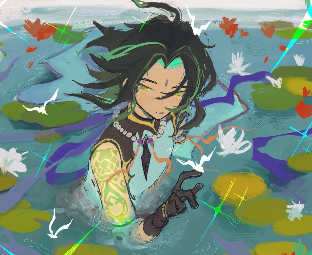 strayuu's tweet photo. it was a really tough year and I wish I would’ve drawn more and better but thank you so much for all the support regardless 🥹🤍 #2023年自分が選ぶ今年の4枚 https://t.co/IdFQkMtTsv