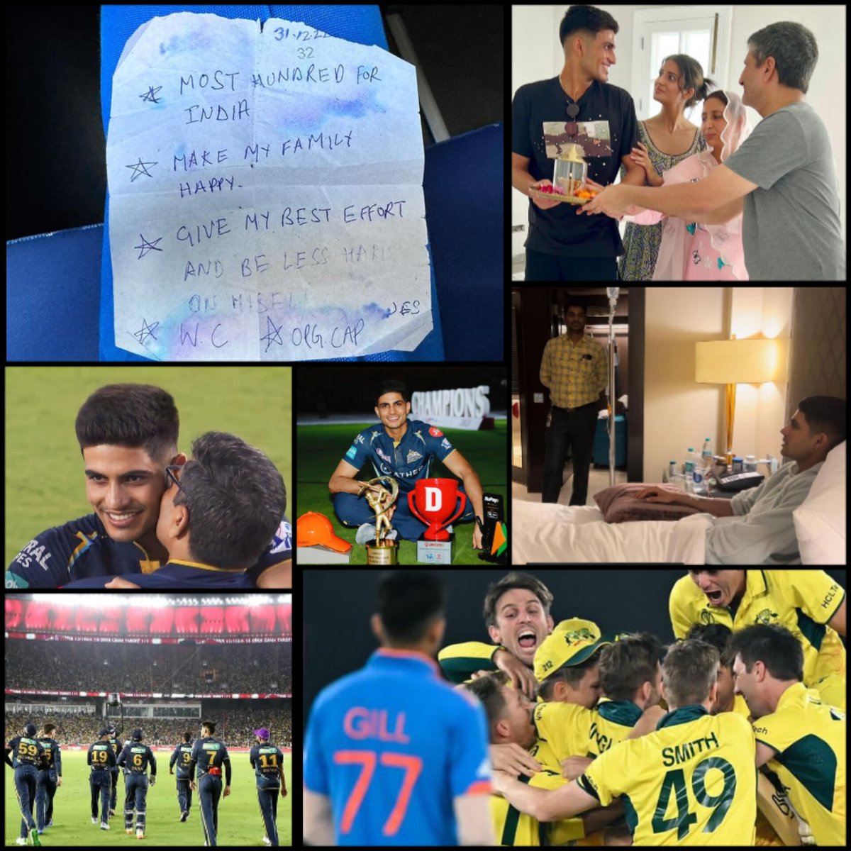 strglowss's tweet photo. Thank You for being my most beautiful part of 2023🥹❤️. Your career has just started and you are already a star in cricketing world 🙌✨. Proud to be a part #77family💙
@ShubmanGill https://t.co/t0n44RGX5Q