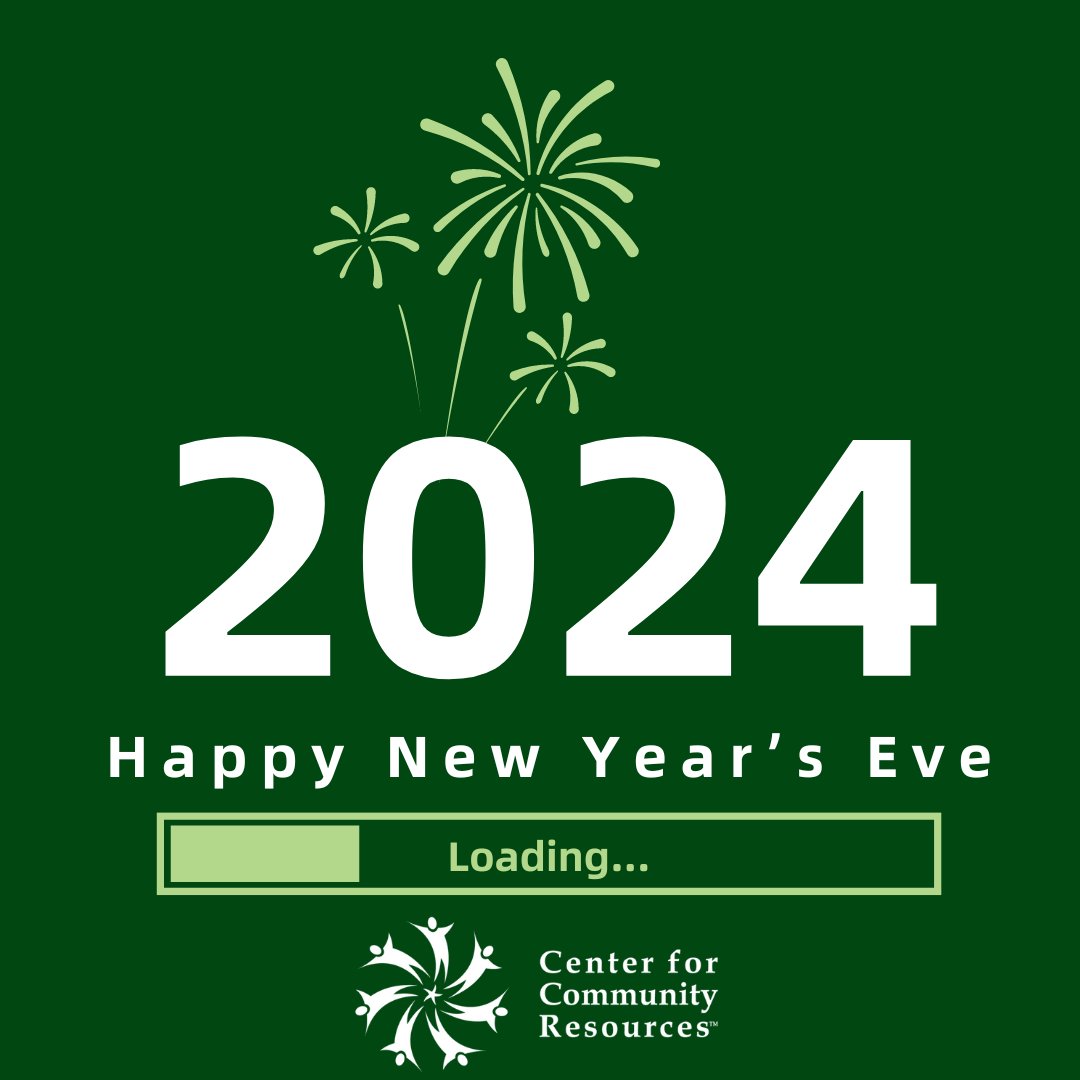 CCRforchange's tweet photo. From all of us at CCR, we hope you have a safe and happy New Year’s Eve!
 
#ConnectingPeopleToServices #NonProfit #Topworkplace #NewYearsEve #NYE2024 https://t.co/FChFQSLX5B