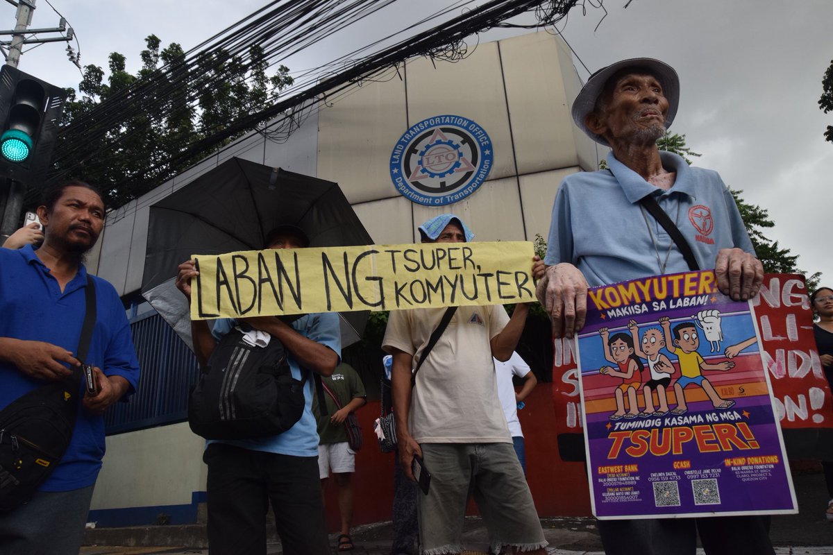 MattyYappy's tweet image. Tuloy ang laban! 
#NoToPUVModernizationProgram #NoToJeepneyPhaseout