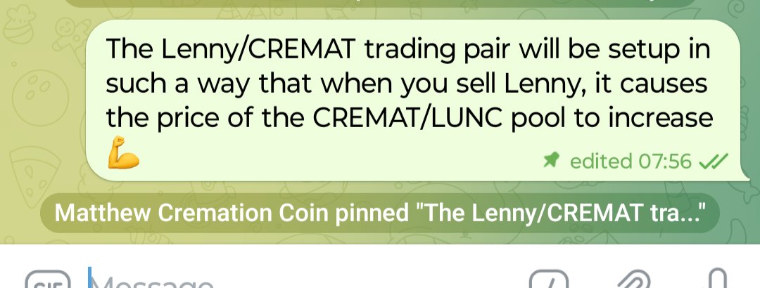 LifeBloodLabs's tweet photo. Believe me. You want to be part of this airdrop. If you haven't dropped your #TerraClassic wallet address yet, do so now. 

Also, follow @LennyLUNC

I'll burn 50M #CREMAT for every retweet in the next 14 hours. 

#lunc #luncburn #LUNCcommunity #LuncArmy #LUNCpenguins https://t.co/hMAHBzgESB