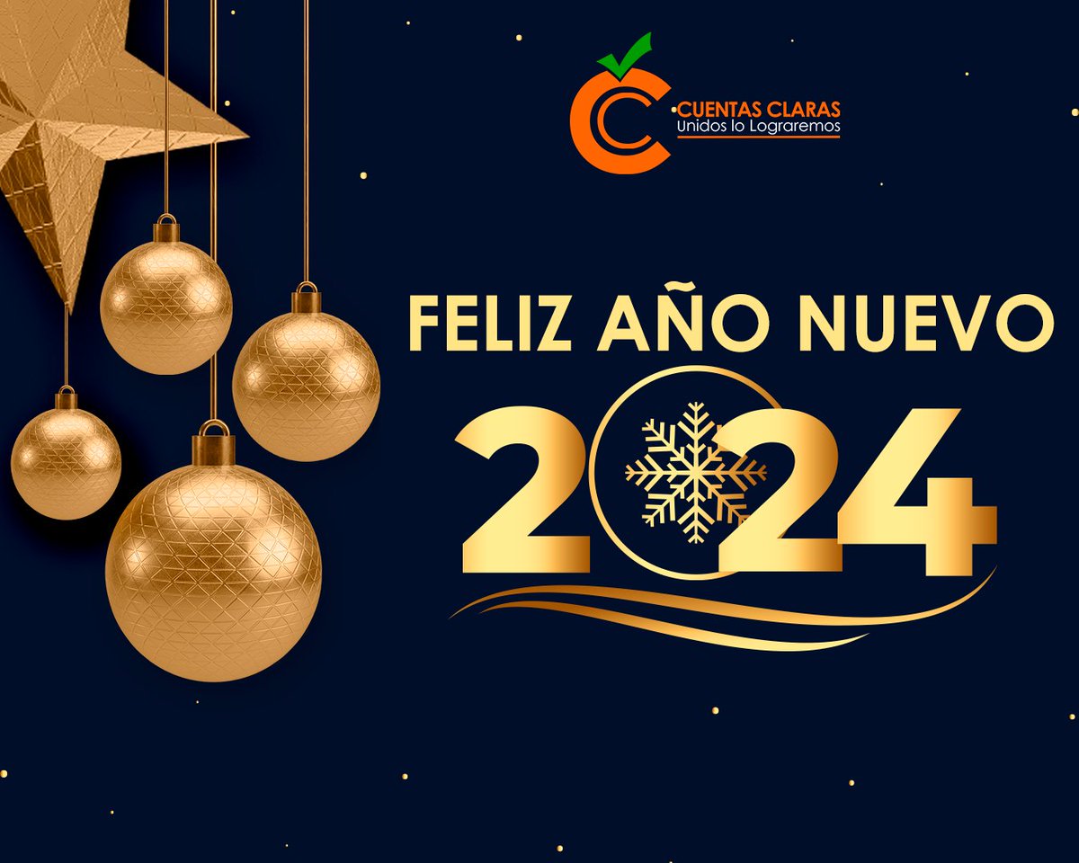 El año que viene les deseamos salud, felicidad y optimismo. 

Que sus familiares y amigos les acompañen siempre, que el amor y la prosperidad reine en  sus hogares.

¡FELIZ AÑO NUEVO!

#UnidosLoLograremos
