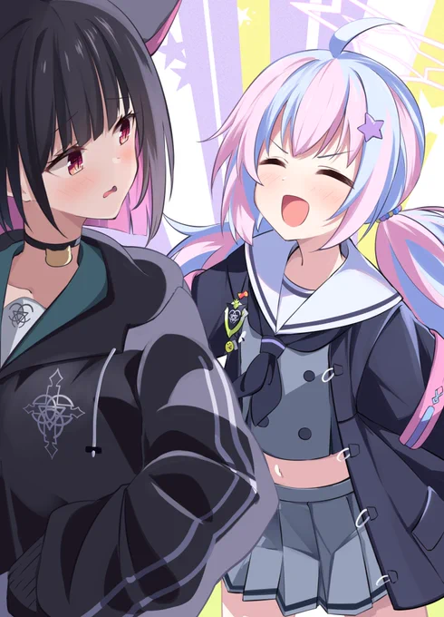 カズサとレイサいいよねいい…#今年も残りわずかなのでお気に入りの4枚を貼る 