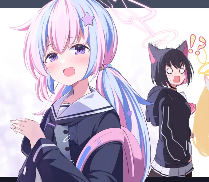 カズサとレイサいいよねいい…#今年も残りわずかなのでお気に入りの4枚を貼る 